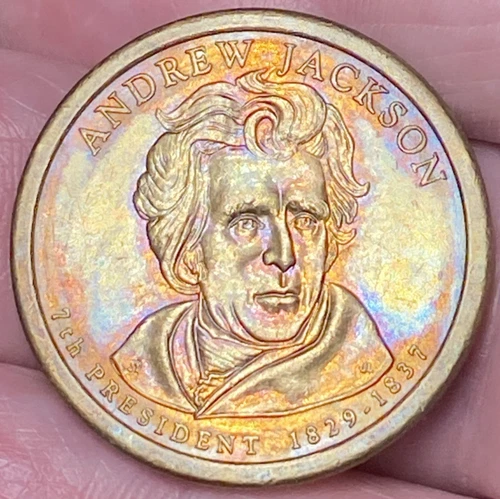 2008-P Presidential Dollar Andrew Jackson — photo from the most recent tracked eBay sale