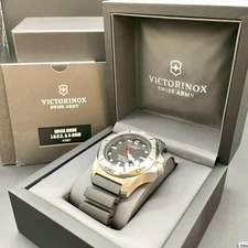 VICTORINOX INOX Swiss Army Quartz Professional Dive Anti Magnetic Watch 35cm JP