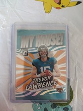 2021 Panini Donruss Optic My House! Trevor Lawrence Silver Prizm RC