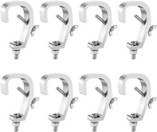 1.18-2 Inch Truss Clamp Stage Lights Clamp, 8PCS Premium Stage Lighting C Clamp