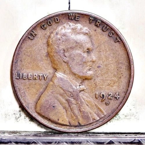 1924-D Lincoln Wheat Cent Fine (#58815-L)