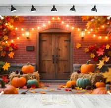 7x5Ft Fall Backdrop Thanksgiving Backdrops for Photography 7x5 Ft, 