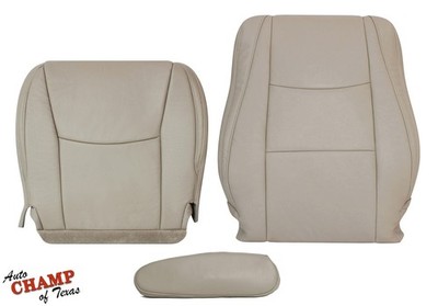 For Lexus GX470 2008-2009  Driver Side Complete Leather Seat Cover Tan