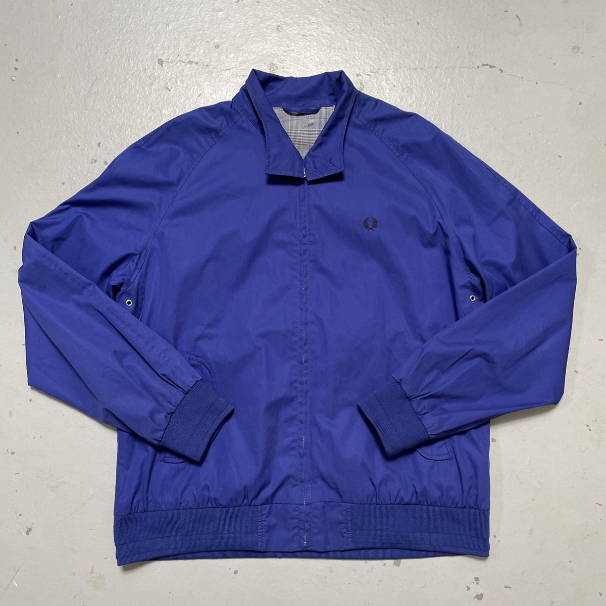 Fred Perry J5201 Cotton Full Zip Bomber Jacket XL | eBay