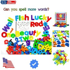 Magnetic Letters and Numbers for Classroom Educating Kids in Fun -Educational...