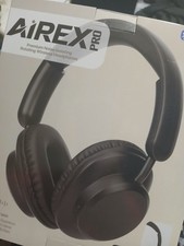 PRO AIREX BLUETOOTH WIRELESS HEADPHONES MATT BLACK BRAND NEW SEALED 