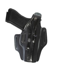 Yt Hobby Handmade Leather Owb Carry Two Slot Thumb Break Gun Holster For Glock