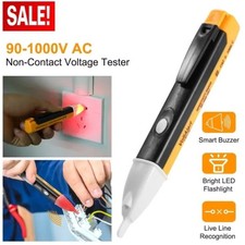 Non-Contact AC Voltage Detector Pen LCD Electric Power Tester 90-1000V