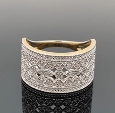Diamanten Ring 585 Gold  Gr.18(56) Damenring ...