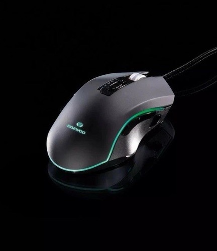 Daewoo Gaming Mouse Ambidextrous12,000 DPI Weighted RGB LED 11 Buttons - Picture 2 of 3