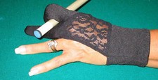POOL  BILLIARD FASHION GLOVES FOR WOMEN .. SWIPE LEFT FOR 4 Colorful Styles
