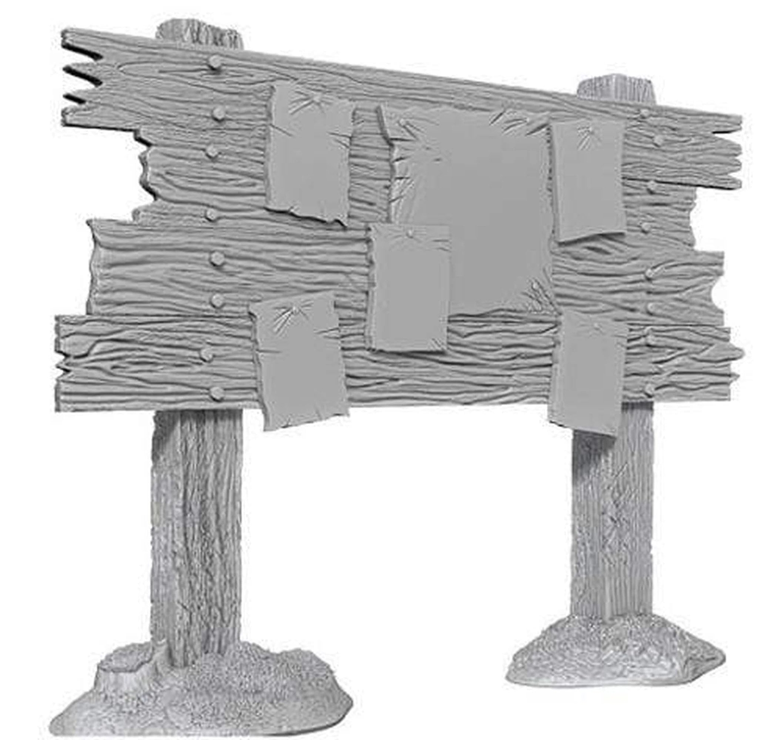 Wizkids Deep Cuts Unpainted Miniatures - Bounty Board - English