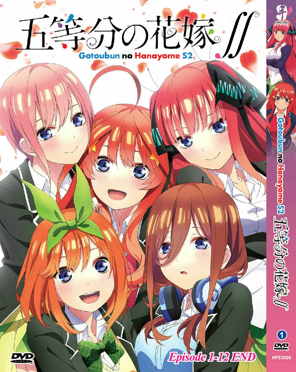 Gotoubun no Hanayome episódio especial chega em setembro - Anime