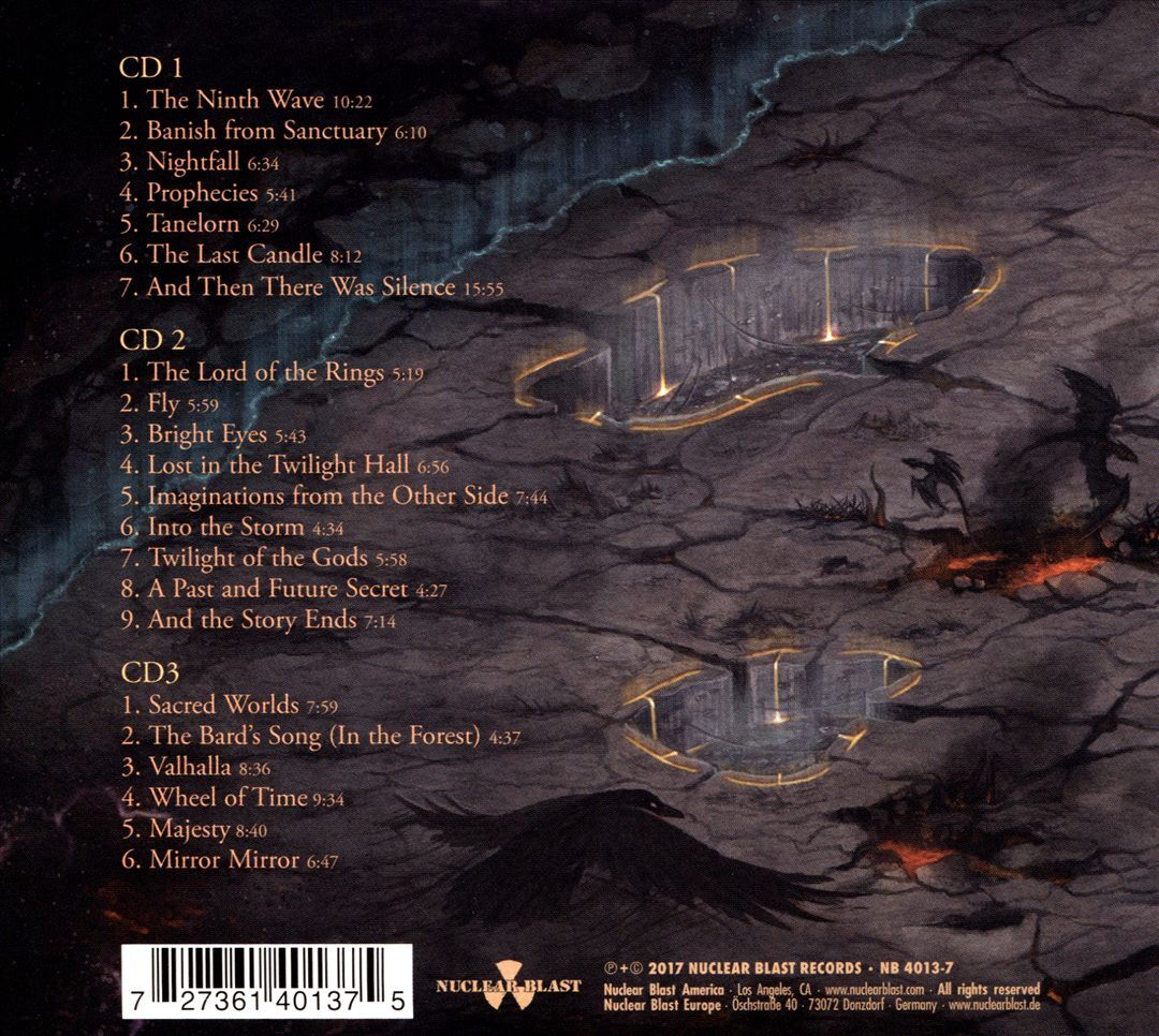 BLIND GUARDIAN Live Beyond the Spheres New CD Album Release