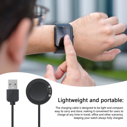 Smartwatch Quick Charger Magnetic Smart Watch Charger Cord Cradle Fast frugal - Photo 4 sur 15