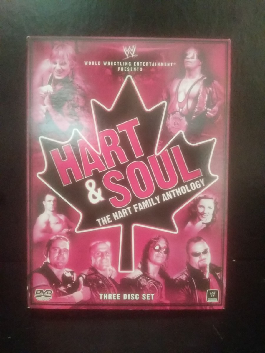 WWE ハート・ファミリー・アンソロジー ハート&ソウル WWE: Hart and Soul - The Hart Family Anthology (DVD, 2010, 3-Disc