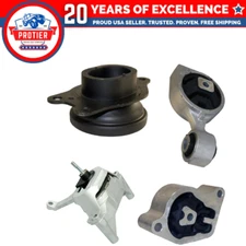 Motor & Trans Mount 4PCS Set for 2007-2012 Nissan Altima 2.5L for Auto CVT