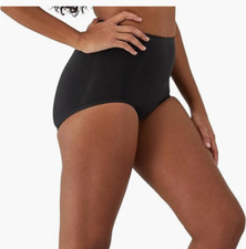 Bali Women's Ultra-Firm Control Shapewear Brief Seamless Black Sz M 00625