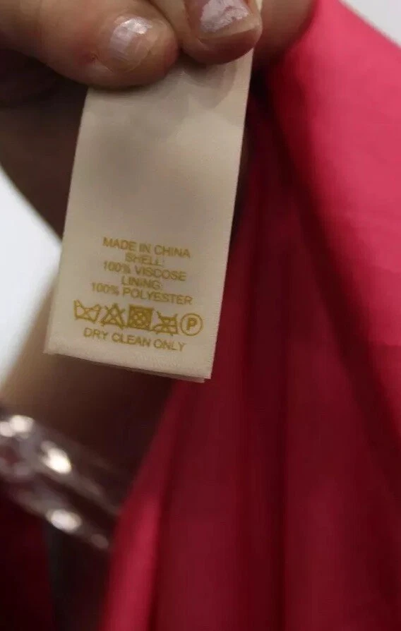 Abito donna Kate Spade multicolore fantasia davanti pieghe scollo a scoop taglia 00