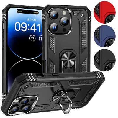 Hybrid Case für iPhone 16 Pro Max Hülle Armor Shield Outdoor Handy Schutzhülle