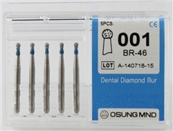 R&S Diamond Burs: Gingival Curetage - Coarse - S1 (5