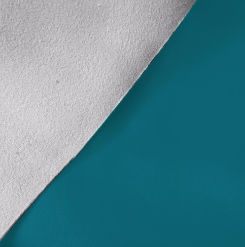 pe236a Turquoise Green Faux Leather Classic Pattern Cushion Cover/Pillow Case - Picture 5 of 5