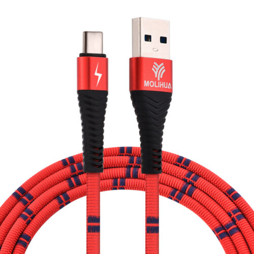 USB C Type C Charging Cable Braided Fast Phone Charger Long Lead 1m 1.2m 2m - Picture 10 of 10