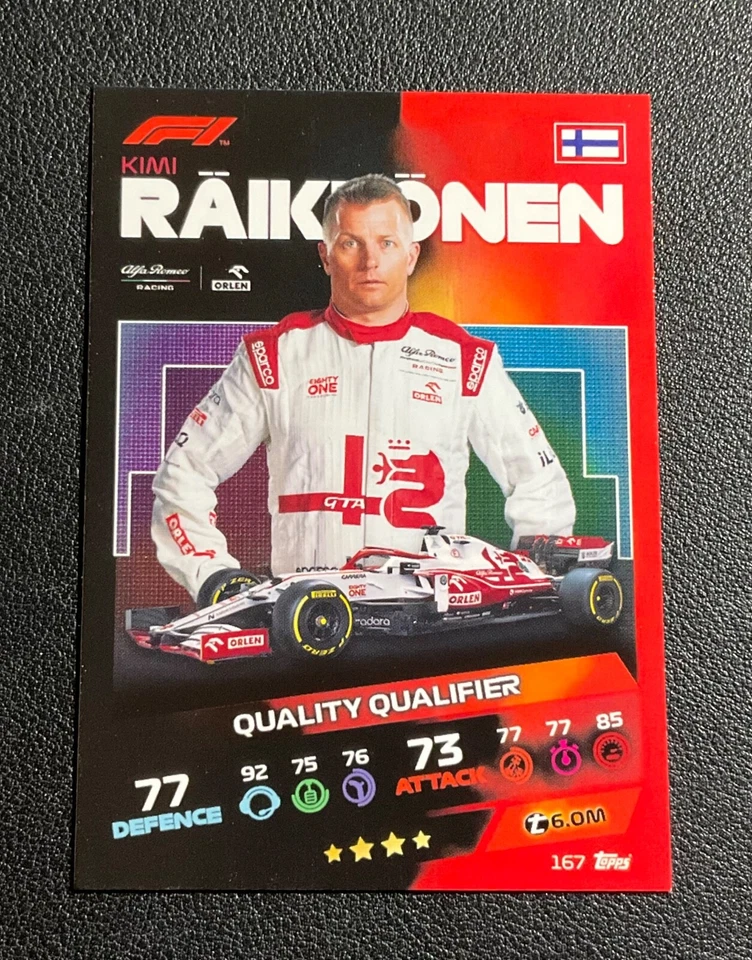 *PICK YOUR CARD* 2021 Topps Turbo Attax Formula 1 F1 Puzzle Qualifier Flashback - Image 3 of 3