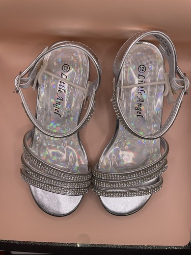 Little Angel Silver Girl Size 12 (manufacturing Imperfection)