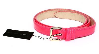 Marc By Marc Jacobs Women's Pink 100% Leather Belt Sz M/L L17725