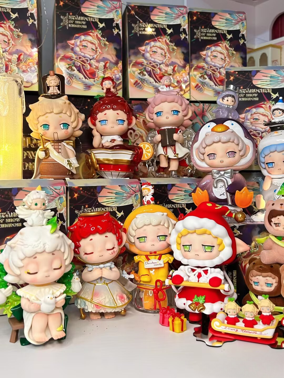 1X Faya Heatup Standchen Of Snow Kingdom Series Blind Box Hot Toy Collectible