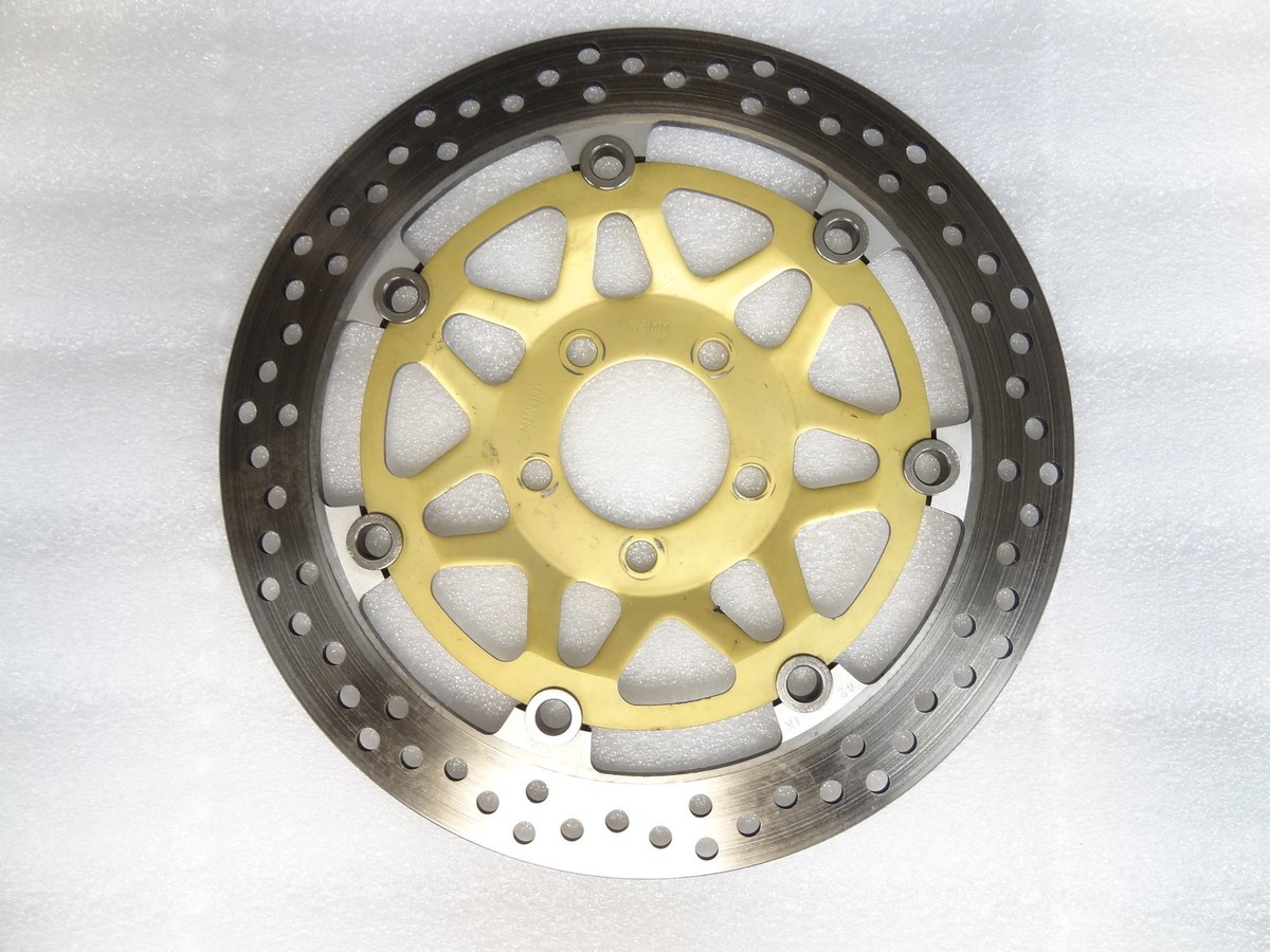Kawasaki NOS NEW 41080-1442-A4 Front Silver & Gold Brake Disc ZX