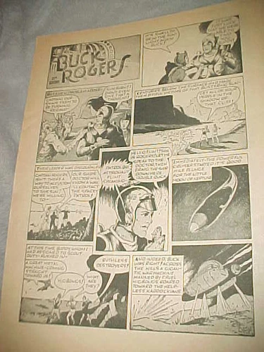 Captain George's Comic World #6: Reprints 30 Buck Rogers Comic Strips