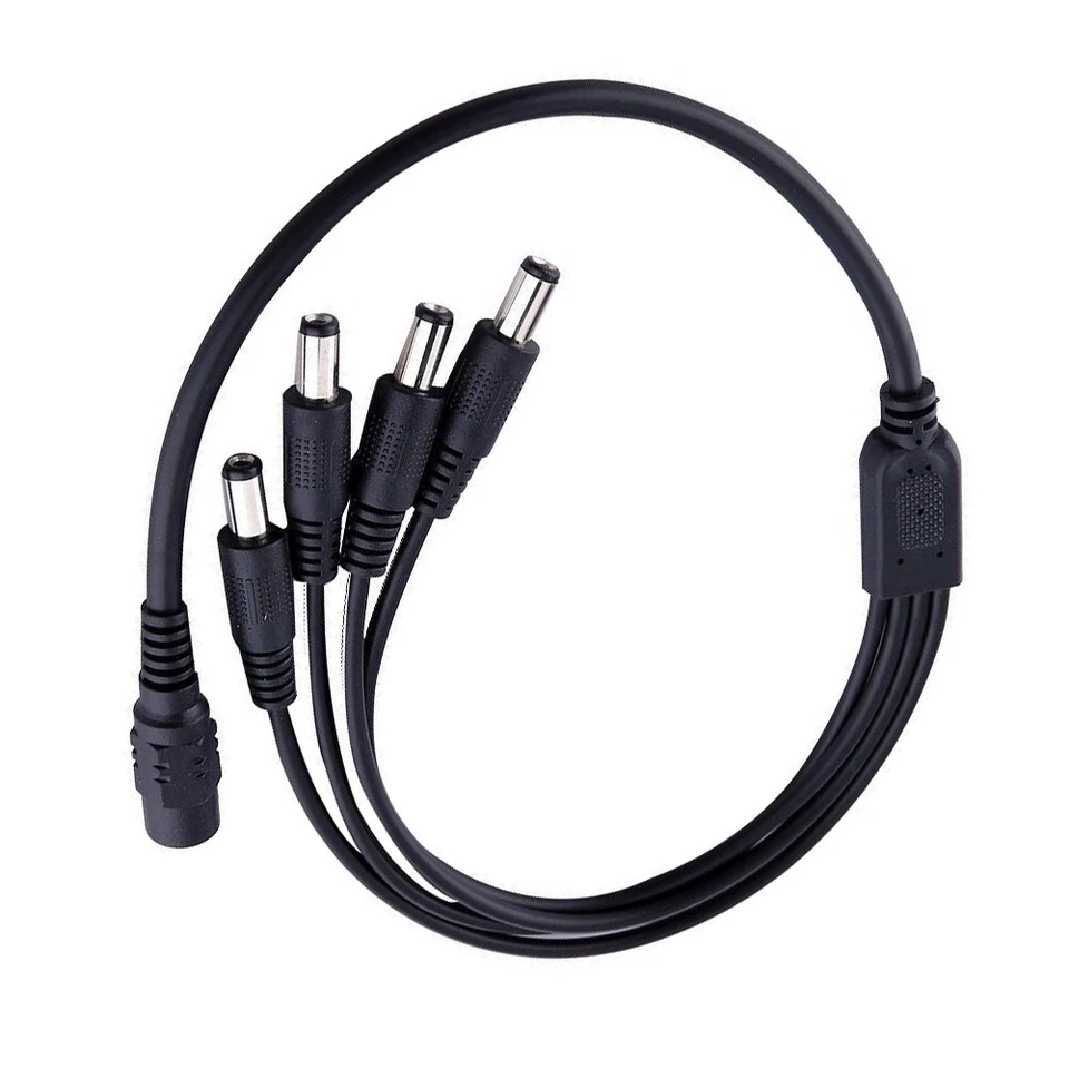 Cargador 4 Puertos 12V 1500mA Adaptador de Corriente DC para Cámaras de Vigilancia PS-1154 PSU Foto 2 de 4