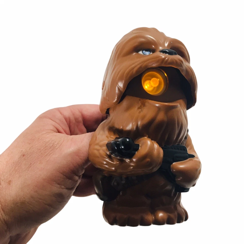 Linterna Star Wars - Chewbacca 2013 Jakks Pacific - Probada y funcionando Foto 2 de 4