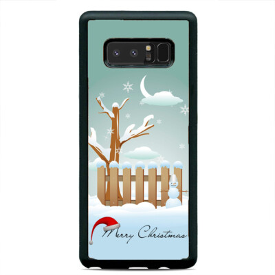 Christmas Snowy Day Santa Case Cover Samsung Galaxy Note 20 Ultra 10 Plus 9 8