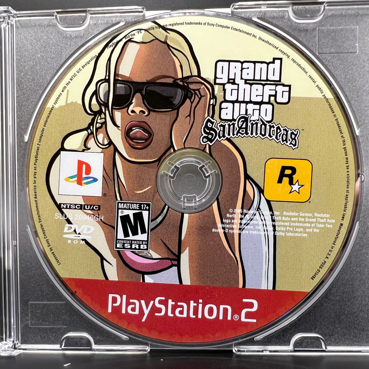 Grand Theft Auto San Andreas - Sony Playstation 2 PS2 - Editorial use only  Stock Photo - Alamy