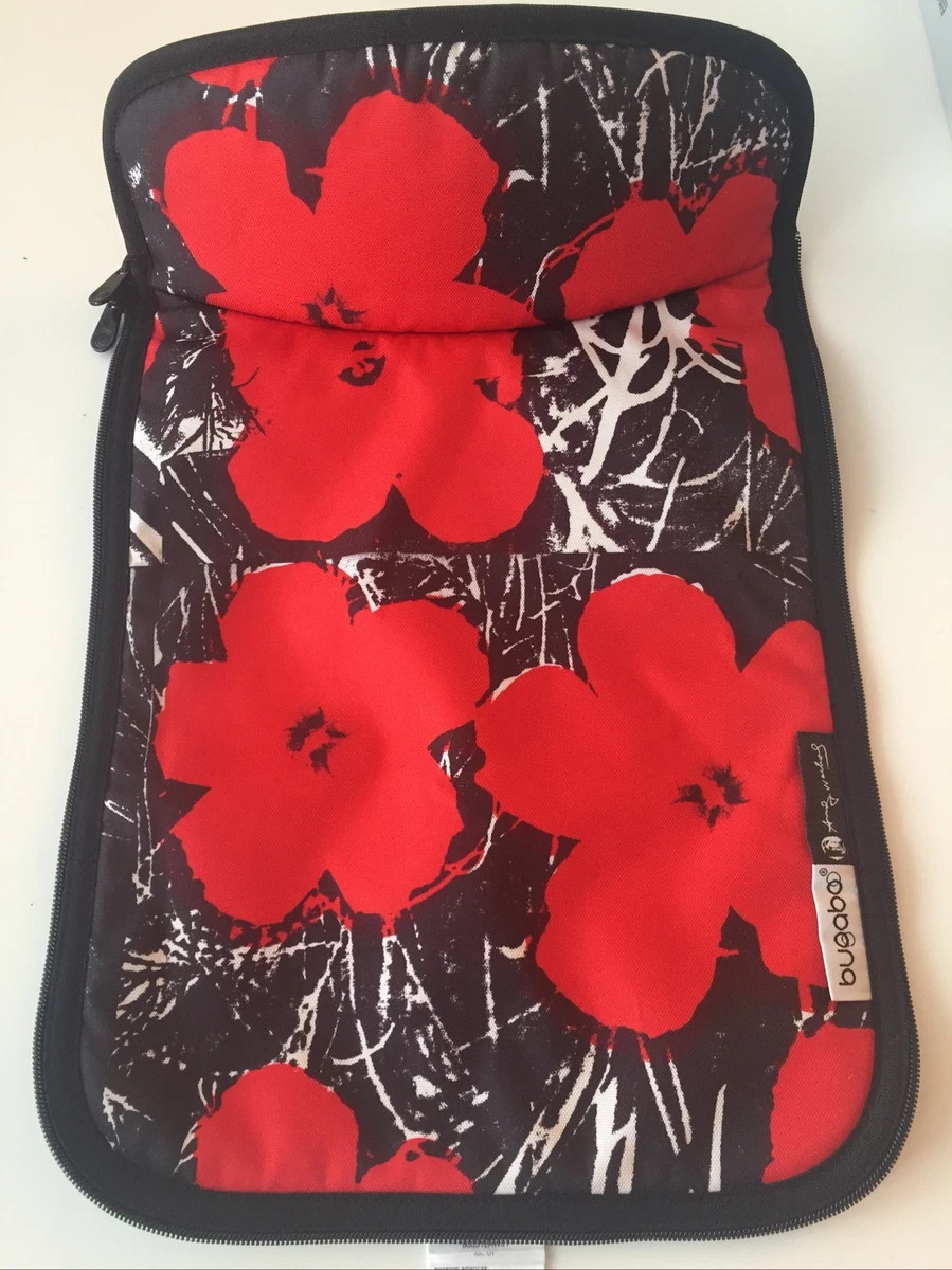 Bugaboo cameleon carrycot apron Poppy Andy Warhol Red Free UK P P