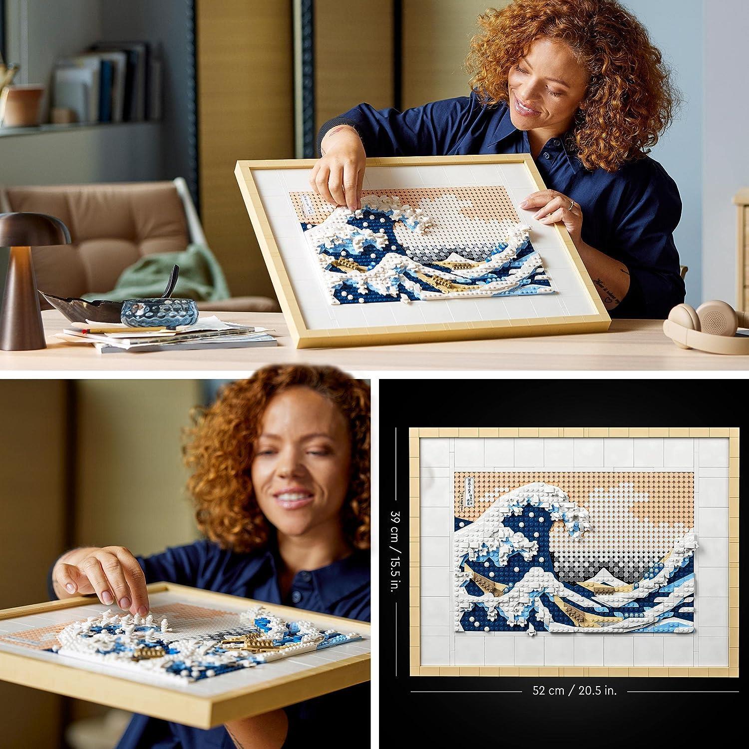 Lego Art Hokusai the Great Wave Japanese Wall Art Adults Set 31208
