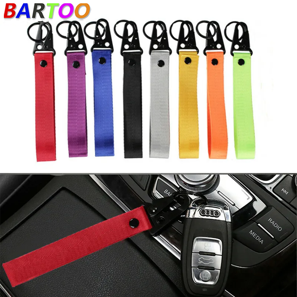 Style Keychain Mobile Phone ID Card Hanging Strap Lanyards Auto Key Ring
