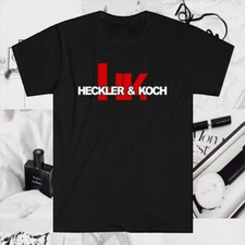Heckler & Koch HK Firearms Guns Men's Black Size S to 5XL