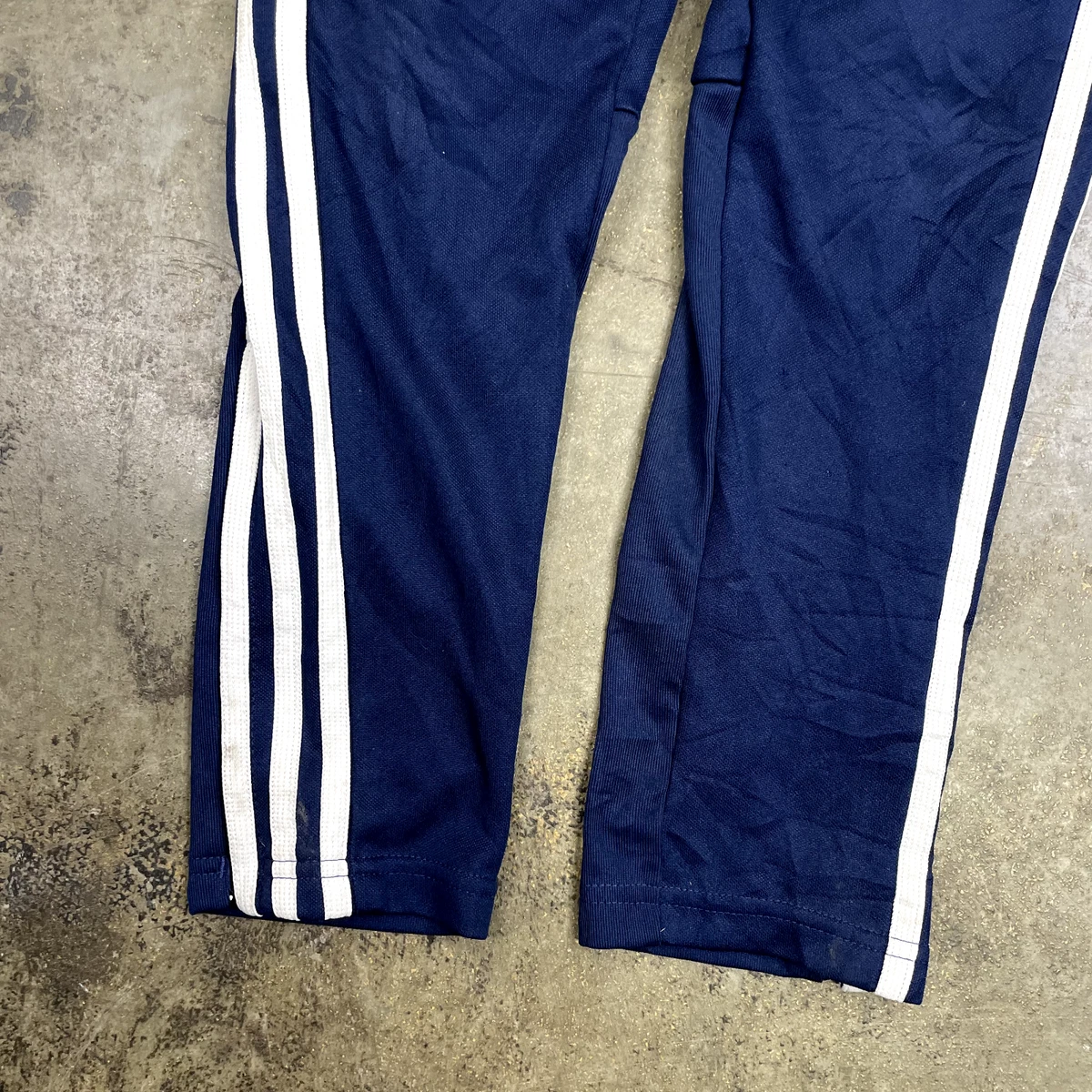 adidas blue tracksuit bottoms womens
