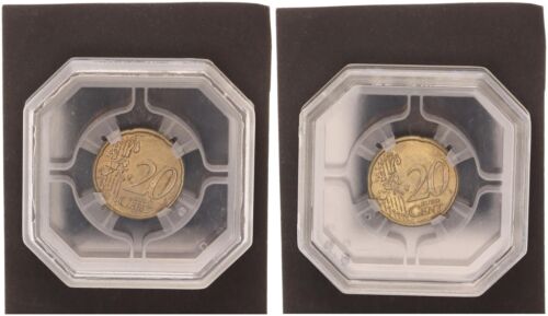 BRD 20 Cent Probe Kopplung zweier Wertseiten ca. 2002 96346 - Afbeelding 1 van 2