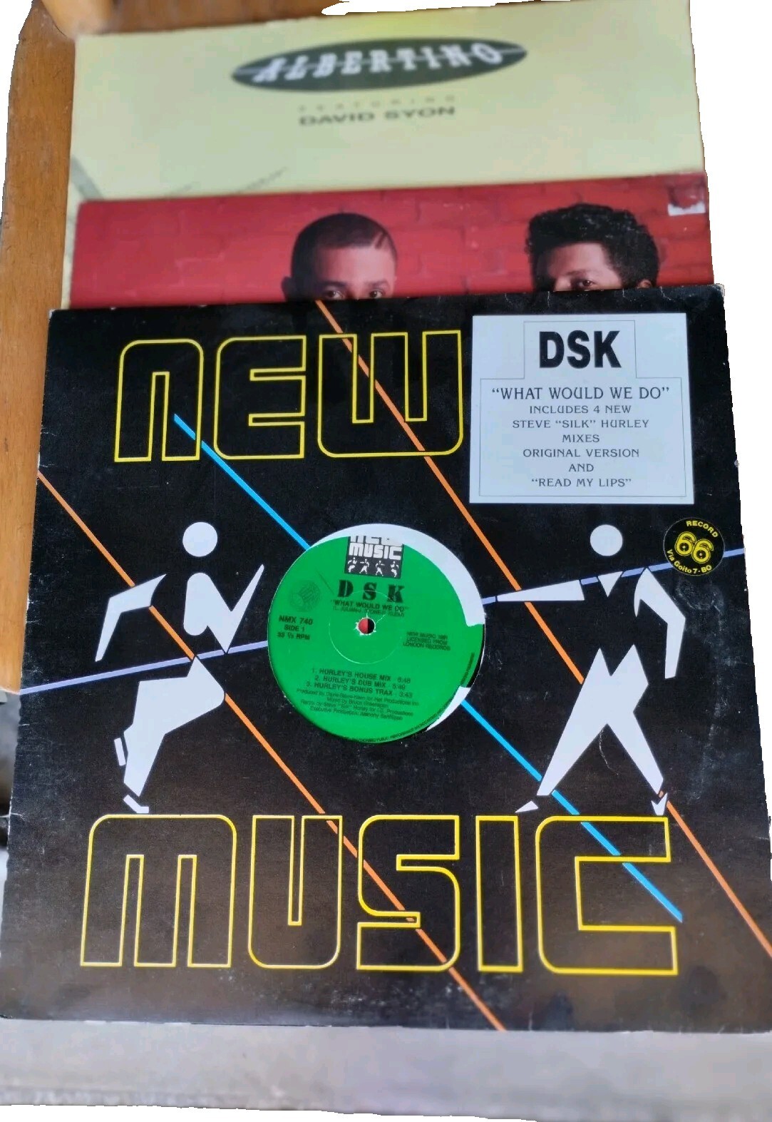 3 dischi mix usati in vinile 