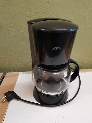 Vintage Schwarz Kaffeemaschine AFK