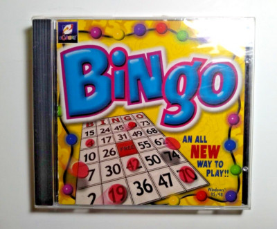 GALAXY SOFTWARE Bingo BRAND NEW FACTORY SEALED Windows 95/98 CD-ROM Retro Game