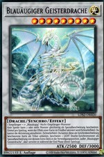 YuGiOh Blauäugiger Geisterdrache (V.3) LDS2-DE020 Ultra Rare Light Played 1st