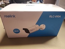 Reolink RLC-810A Smart 8MP Wired PoE Security Camera  White
