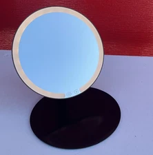 Glo Tech Foldable Travel LED Mirror Black DimmableOpen box, missing small mirror