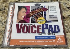 Kurzweil Voice Pad - Starter Edition, PC, CD-ROM, Windows 3.1 / 95, TLC, 1997